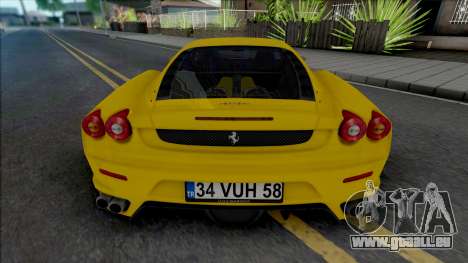 Ferrari F430 34 VUH 58 für GTA San Andreas