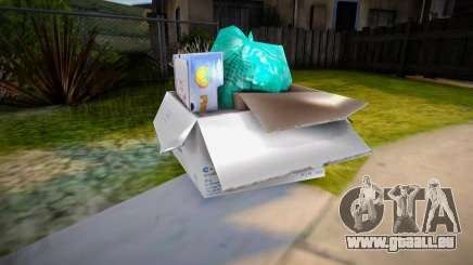 Box with Garbage für GTA San Andreas