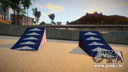 Beach Ramps Cleo Mod Verona Beach pour GTA San Andreas