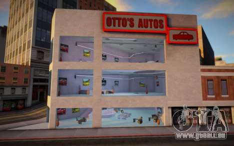 Textures d’Ottos Autos pour GTA San Andreas