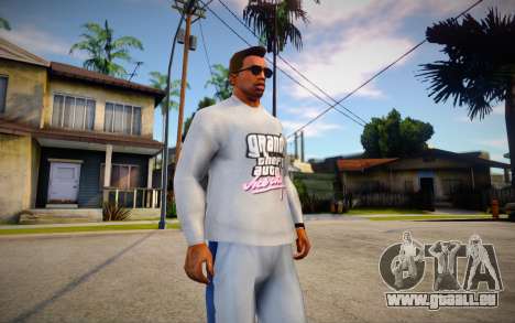 Vice City Sweater for CJ pour GTA San Andreas