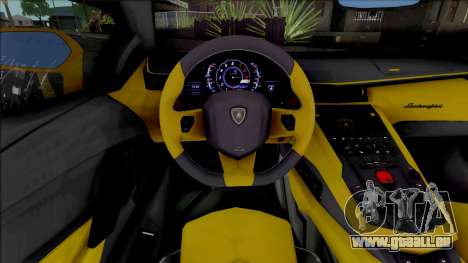 Lamborghini Aventador S Roadster für GTA San Andreas