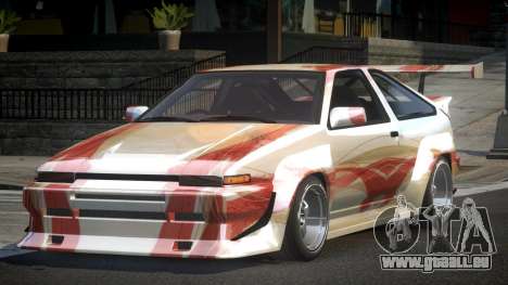1983 Toyota AE86 GS Racing L6 pour GTA 4