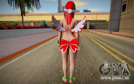 Honoka Christmas Angel für GTA San Andreas