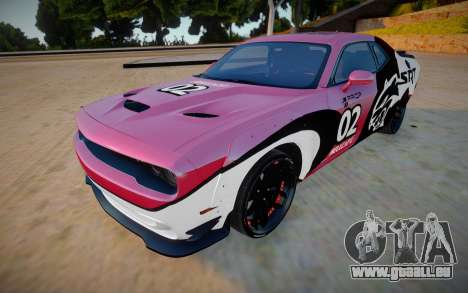 Dodge Challenger Hellcat Prior Design pour GTA San Andreas