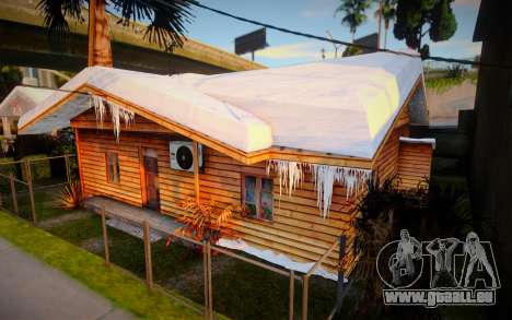 Winter Gang House 2 für GTA San Andreas