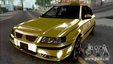 Ikco Samand LX Taxi pour GTA San Andreas