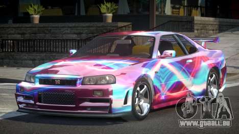 Nissan Skyline R34 Qz7 L4 für GTA 4