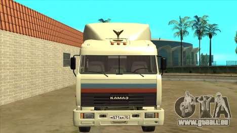 Kamaz 54115 (Camionneurs) v2 pour GTA San Andreas