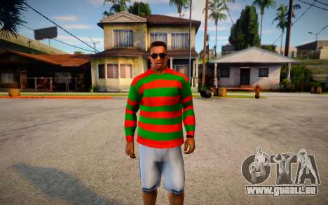 Freddy Krueger Sweater für GTA San Andreas