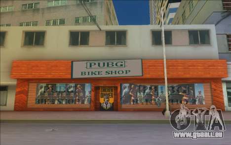PUBG Bike Shop für GTA Vice City