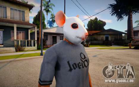 Rat mask (GTA Online DLC) für GTA San Andreas