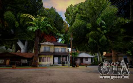 Grove Street Full of Trees pour GTA San Andreas