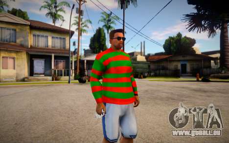 Freddy Krueger Sweater für GTA San Andreas