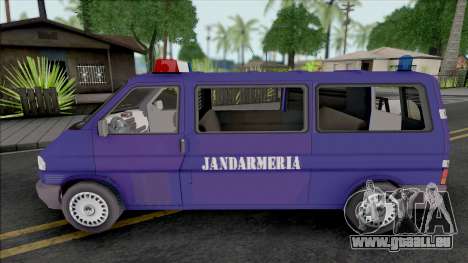 Volkswagen Caravelle Jandarmeria für GTA San Andreas