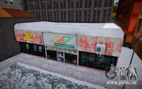 Winter 24hours Supermarket für GTA San Andreas