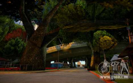 Grove Street Full of Trees pour GTA San Andreas