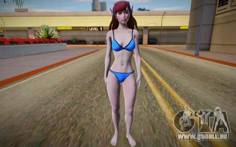 D.Va Bikini from Overwatch pour GTA San Andreas