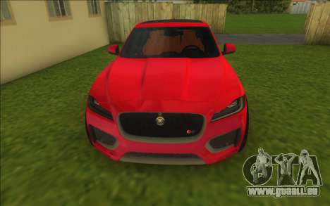 Jaguar F Pace pour GTA Vice City