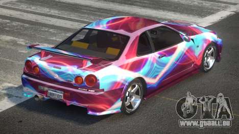 Nissan Skyline R34 Qz7 L4 für GTA 4