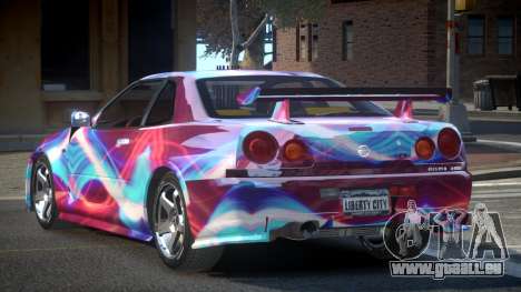 Nissan Skyline R34 Qz7 L4 für GTA 4