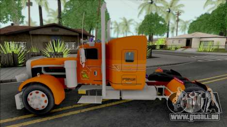 Kenworth W900 Orange für GTA San Andreas