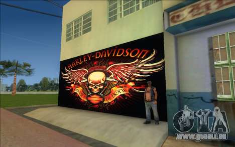 Biker Wall Art Professional für GTA Vice City