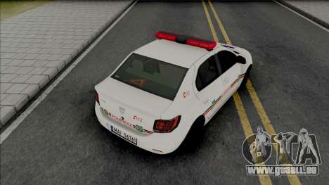 Dacia Logan Plus Fire Department für GTA San Andreas