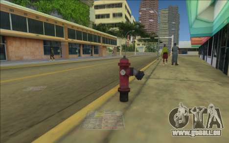 HD Fire Hydrant pour GTA Vice City