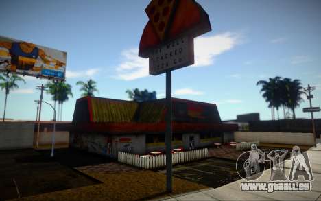 K-Retexture - Pizza Iddlestack pour GTA San Andreas