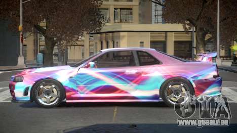 Nissan Skyline R34 Qz7 L4 für GTA 4