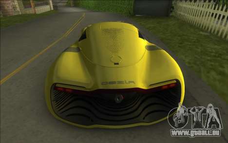 Renault Dezir Concept pour GTA Vice City