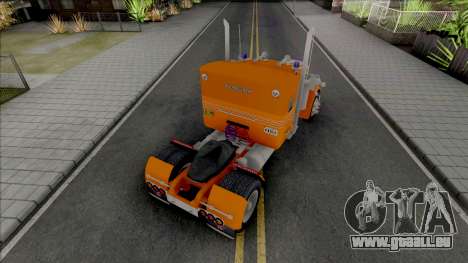 Kenworth W900 Orange pour GTA San Andreas