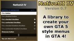 NativeUI IV für GTA 4