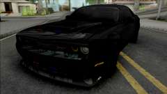 Dodge Challenger SRT Demon Unmarked Police für GTA San Andreas