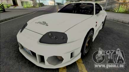Toyota Supra Twins 1993 White pour GTA San Andreas