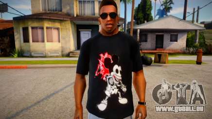 Mickey Mouse T-Shirt (good textures) pour GTA San Andreas