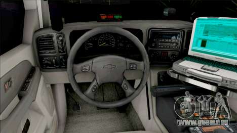 Chevrolet Tahoe 2001 Bosnian Livery Style pour GTA San Andreas