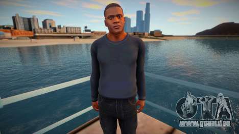 Franklin dark clothes für GTA San Andreas