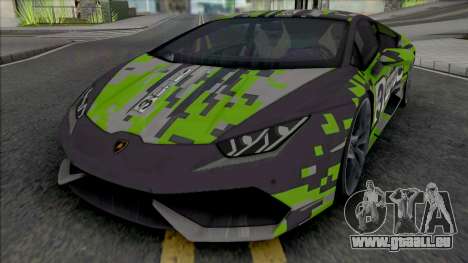 Lamborghini Huracan R3 Spec 2017 pour GTA San Andreas