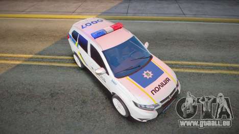 Mitsubishi Outlander - Patrouille de police ukra pour GTA San Andreas