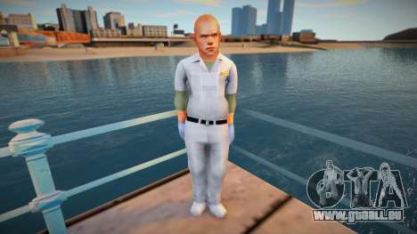 Jimmy Hopkins AsylumOrderly Costume für GTA San Andreas