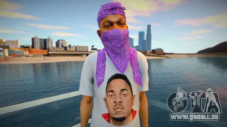 Kendrick Lamar Ballas style für GTA San Andreas