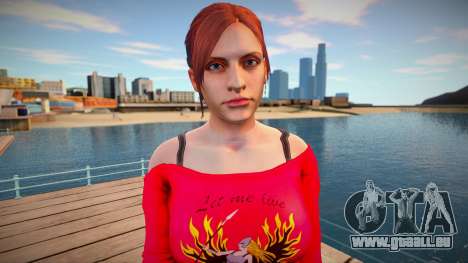 Claire Redfield Homewear pour GTA San Andreas