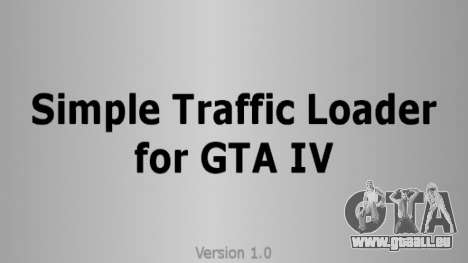Simple Traffic Loader pour GTA 4