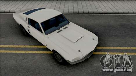 Ford Mustang Shelby GT500 1967 White für GTA San Andreas