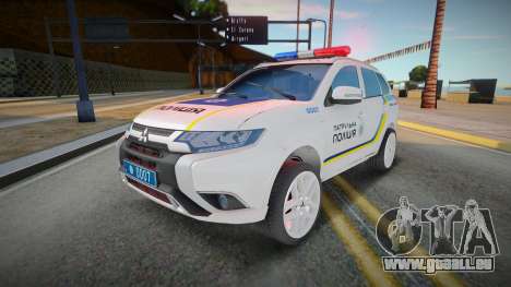 Mitsubishi Outlander - Ukrainische Polizeipatrou für GTA San Andreas