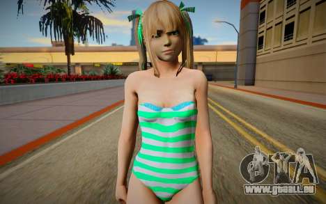 Nagis Marie Rose with fixed hairs green-eyed in für GTA San Andreas