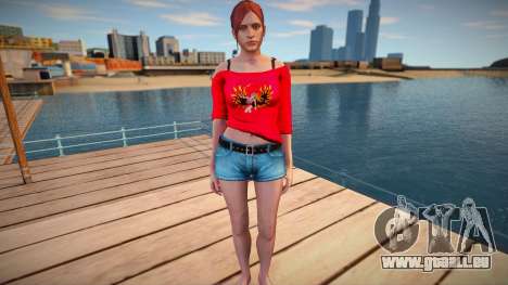 Claire Redfield Homewear pour GTA San Andreas