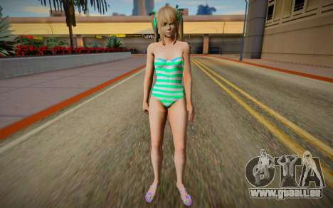Nagis Marie Rose with fixed hairs green-eyed in für GTA San Andreas
